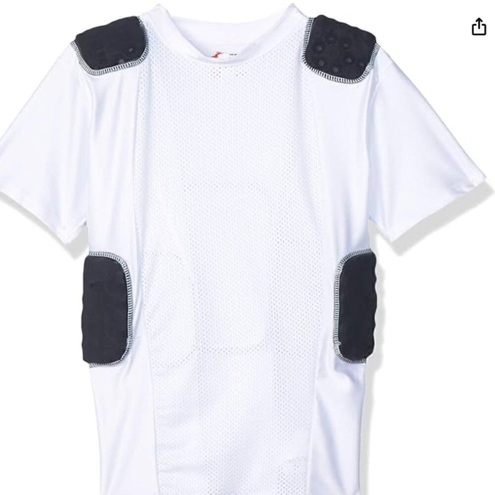 Cramer 5 Pad Football shirt lightening size adult small NWT